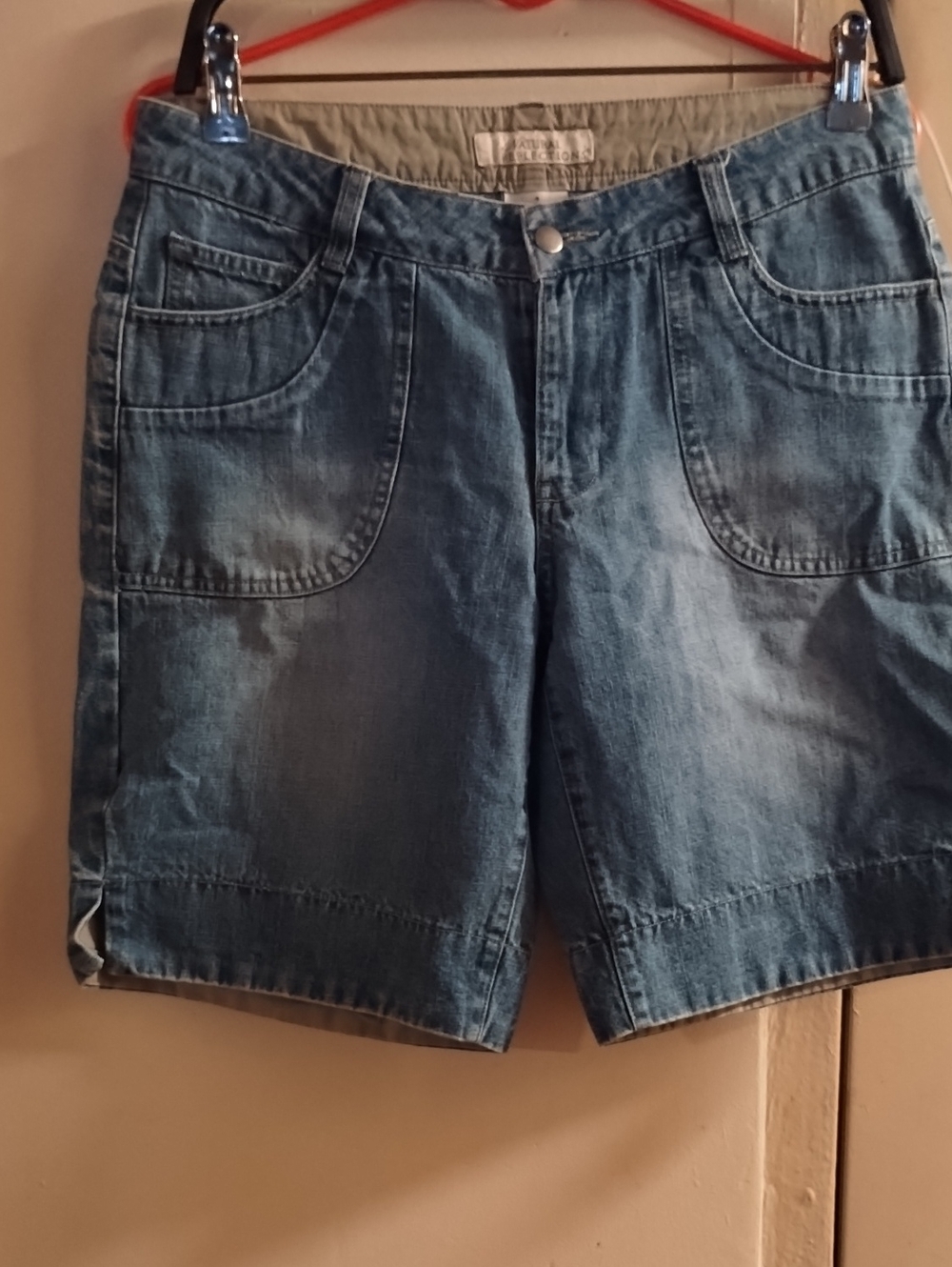 Natural Reflections Light Blue Denim Shorts